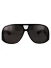 Saint Laurent Sunglasses In 001 Black Black Black