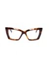 Saint Laurent Eyeglasses In Brown