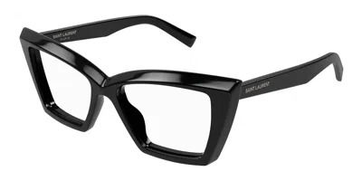 Saint Laurent Sl 657 Opt Women's Glasses, Black, Size 54