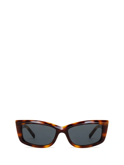 Saint Laurent Sl 658 Havana Sunglasses In Brown