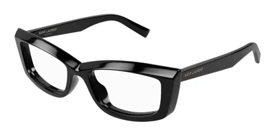 Saint Laurent Sl 658 Opt Women's Glasses, Black, Size 54