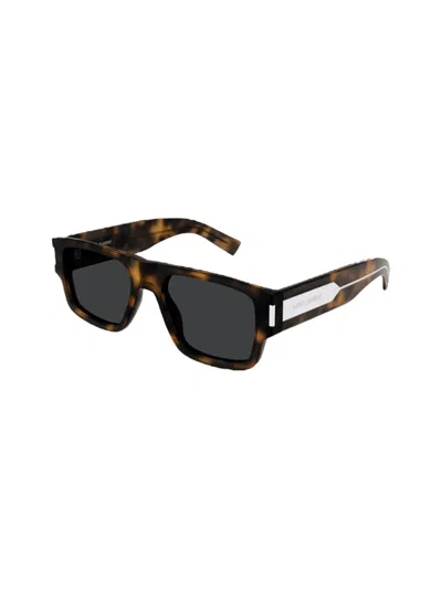 Saint Laurent Sl 659 - Havana Sunglasses In Brown