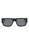 Saint Laurent Black Sl 659 Sunglasses In Black