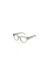Saint Laurent Sl 661 Square-frame Glasses In Nude