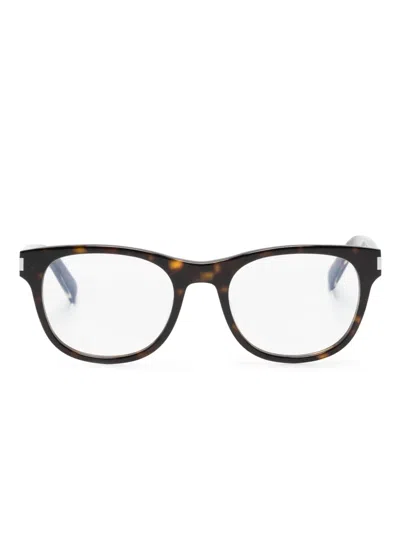 SAINT LAURENT SL 663 SQUARE-FRAME GLASSES