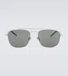 Saint Laurent Sl 796 Sunglasses In Silver