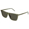 Saint Laurent Sunglasses Sl 668 In 004 Brown Brown Grey