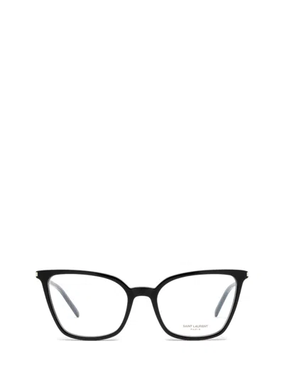 Saint Laurent Sl 669 Black Glasses In 002 Black Black Transpare