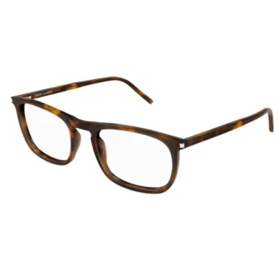 Saint Laurent Sl 670002 Havana Havana Transpa