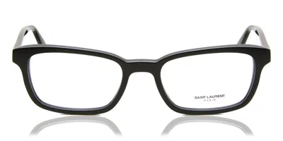 Saint Laurent Sl 671 Asian Fit Men's Glasses, Black, Size 54
