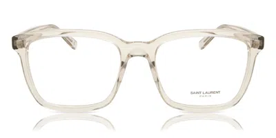 Saint Laurent Sl 672 Men's Glasses, Brown, Size 55 In Purple
