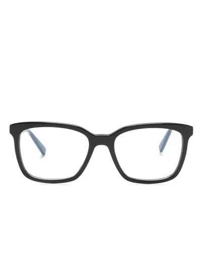 Saint Laurent Sl 672 Square-frame Glasses In 黑色
