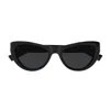 Saint Laurent Black Sl 676 New Wave Sunglasses In Nero
