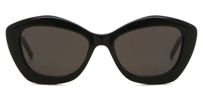 Saint Laurent Sl 68 001 Occhiali Da Sole Neri Per Donna In Black