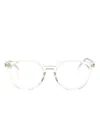 Saint Laurent Sl 681f Round-frame Glasses In Grau