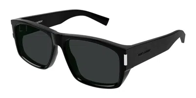 Saint Laurent Sl 689 001 Men's Sunglasses Black Size 59