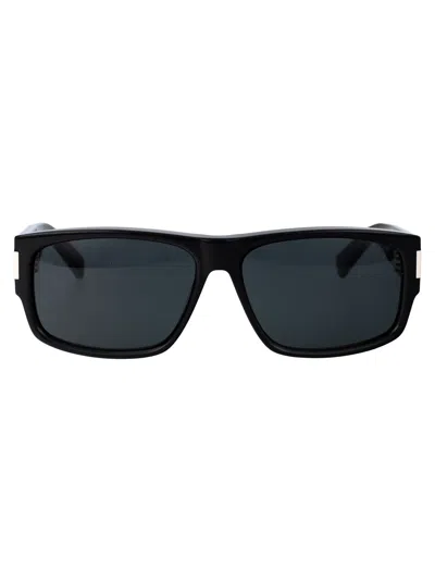 Saint Laurent Sl 689 Sunglasses In Black-black-black
