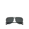 Saint Laurent Black Sl 690 Dust Sunglasses In Grey