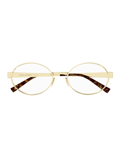Saint Laurent Sl 692 Opt Eyewear In Gold