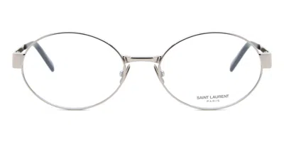 Saint Laurent Sl 692 Opt Women's Glasses, Silver, Size 55