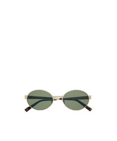 SAINT LAURENT SAINT LAURENT EYEWEAR SL 692 OVAL FRAME SUNGLASSES