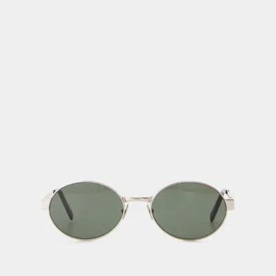 SAINT LAURENT SL 692 SUNGLASSES - SAINT LAURENT - METAL - SILVER