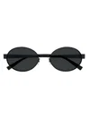 Saint Laurent Sl 692 Sunglasses In Black Black Black