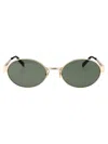 Saint Laurent Round Sunglasses Sl 692 003 In Green