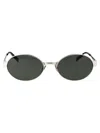 Saint Laurent Round Sunglasses Sl 692 002 In Green