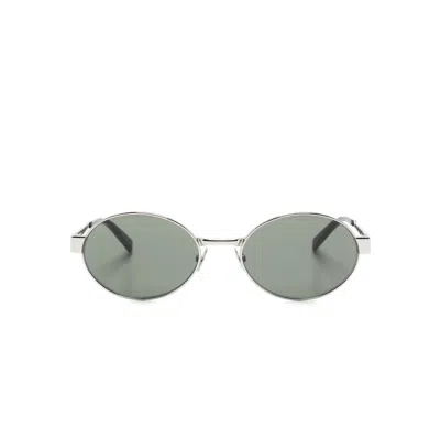 Saint Laurent Sl 692 Sunglasses In Silver