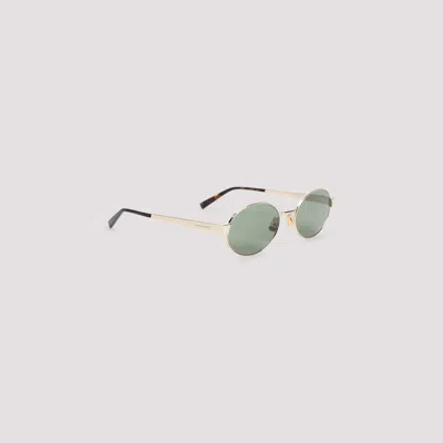 Saint Laurent Sl 692 Sunglasses With Round Metal Frames And Nylon Lenses In Multi