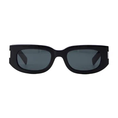 Saint Laurent Sl 697 Sunglasses -  - Acetate - Black