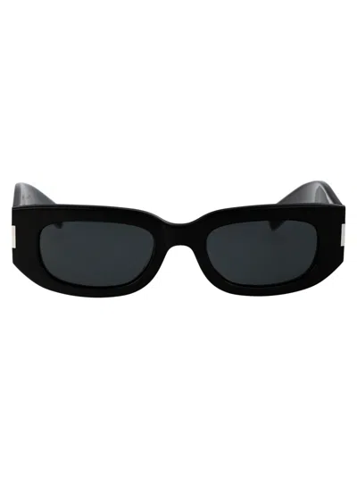 Saint Laurent Sl 697 Sunglasses In Black