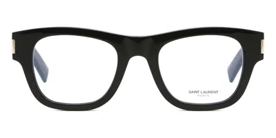 Saint Laurent Sl 698 Men's Glasses, Black, Size 50
