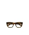 Saint Laurent Sl 698 Square-frame Glasses In Brown