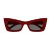 Saint Laurent Sl 702 Linea Classic 004 Red Sunglasses In Rosso