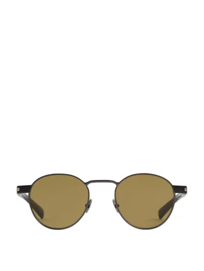 Saint Laurent Sl 707 Round Frame Sunglasses In Neutral
