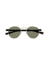 Saint Laurent Sl 707 Sunglasses In Green