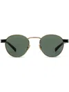 Saint Laurent Round-frame Gold-tone And Tortoiseshell Acetate Sunglasses In 金色
