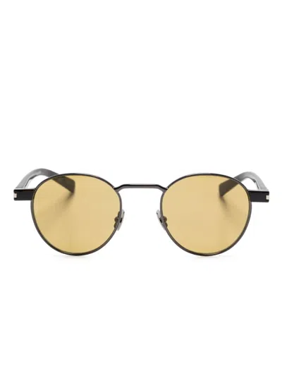 Saint Laurent Sl 707 Sunglasses In Brown