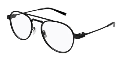 Saint Laurent Sl 708 Opt 001 Occhiali Da Vista Neri Per Donna (solo Montatura) In Black
