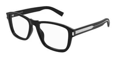 Saint Laurent Sl 710 Opt Men's Glasses, Black, Size 54