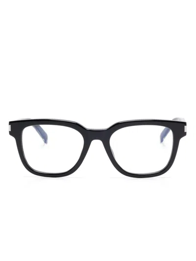 Saint Laurent Sl 711 Glasses In 002 Havana Havana Transparent