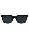 Saint Laurent Square Frame Sunglasses In Black