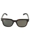 Saint Laurent Sl 711 Sunglasses In Havana-crystal-grey