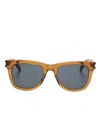 Saint Laurent Sl 712 Sunglasses In Brown