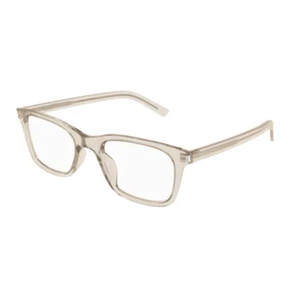 Saint Laurent Sl 718 Slim004 Beige Beige Transpare In Beige-beige-transparent