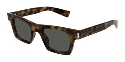Saint Laurent Sl 719 003 Men's Sunglasses Tortoiseshell Size 47 In Brown