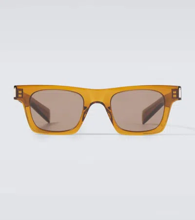 Saint Laurent Sl 719 Square Sunglasses In Braun