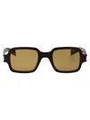 Saint Laurent Sl 720 Sunglasses In Brown-brown-brown